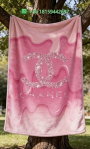 Chanel Throw Blankets